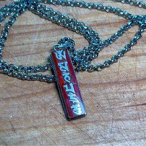 36 inch positive prayer necklace 925 Silver